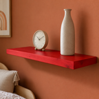 Natural Pine Floating Shelf, Handmade Wooden Wall , Rustic Farmhouse , Home Storage