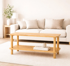 Solid Wood Coffee Table – Small Space Living Room Table