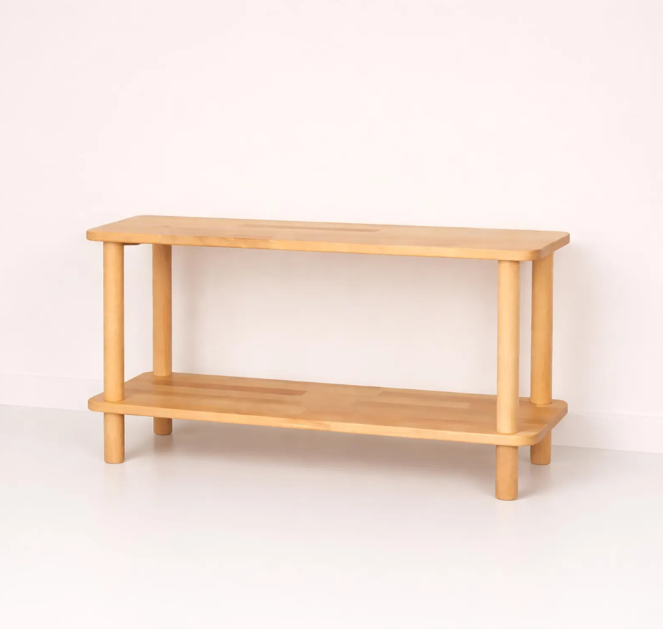 Solid Wood Coffee Table – Small Space Living Room Table