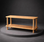 Solid Wood Coffee Table – Small Space Living Room Table