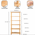 Natural solid wood bookcase . Freestanding Room Divider, Scandinavian Minimalist Bookcase